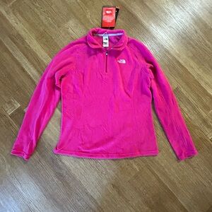 The North Face Vibrant Pink Fleece Jacket